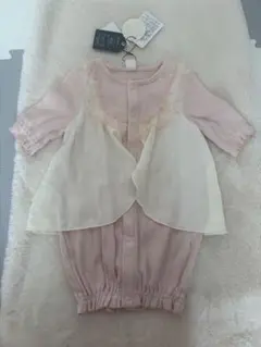 新品タグ付き　cottoliカバーオール　cottoliドレス　サイズ50-60