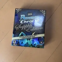 2026 TOPPS BOWMAN CHROME SAPPHIRE 1ボックス