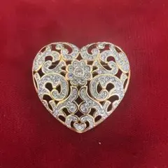 Swarovski スワロフスキー　希少　ヴィンテージ ブローチ　チェリー　赤色 Swarovski スワロフスキー 希少 ヴィンテージ ブローチ チェリー