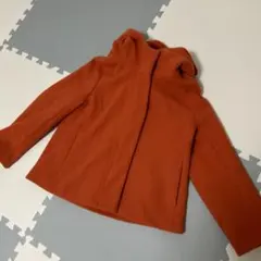 GALLORIA フード付きオレンジジャケット。！。