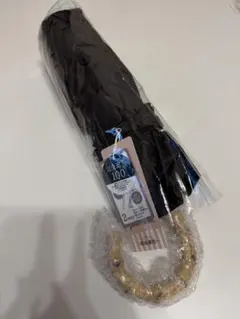 【新品未開封】日傘 晴雨兼用 2WAY 折りたたみ傘 ブラックのサムネイル