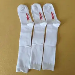 【未使用】 Wilson 練習の虫 ソックス 3足組　21～24cm野球ソックス