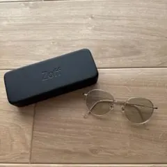 Zoff サングラス　ラウンド型 シルバーフレームのサムネイル