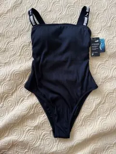 【新品】 PUMA ブラックリブ水着 US Sのサムネイル