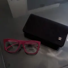 CHANEL メガネ 3392-A ボルドー