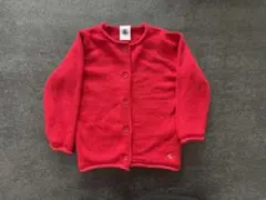 【PETIT BATEAU】プチバトー カーディガン 12m/74cm
