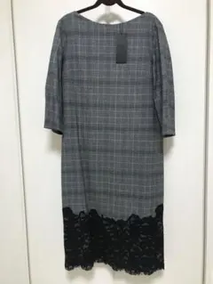 ☆新品未使用　ICB チェック レース ワンピース
