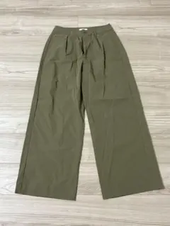 RODEO CROWNS ワイドパンツ レディース Mサイズ カーキ