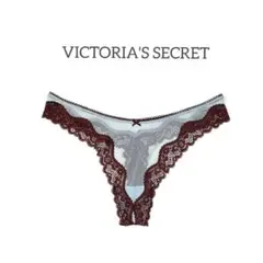 Victoria's Secret Tバックショーツ ライトブルー XS