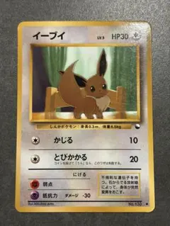 ポケモンカード イーブイ 旧裏 拡張シート第1弾(青版)