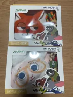 MESUCA ズートピア　スマホショルダー　ミニポーチ（セット売り）