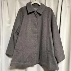 640 休日と詩 マーブルショートコート ベージュ 2024AW - メルカリ