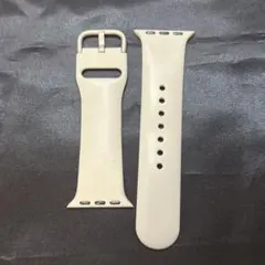 【値下げ❣️】Apple Watch アイボリー シリコンバンド