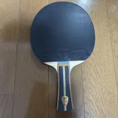美品　ラバー付き バタフライ　リンユンジュ　スーパーZLC 84g 卓球ラケット