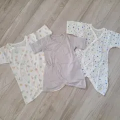 コンビ肌着 3点セット 50cm 60cm 70cm
