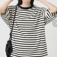 ⁑FREAK’S STORE ボーダービッグ半袖Ｔシャツのサムネイル