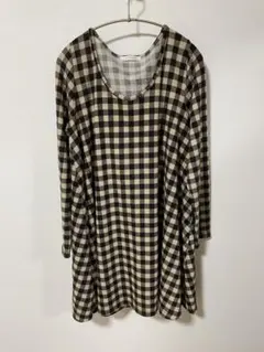 LOWRYSFARMローリーズファーム　チュッニック　ワンピースギンガムチェック