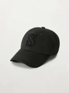 sacai サイド ロゴ キャップ ブラック ユニセックス - メルカリ