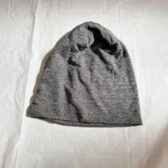 ビーニーキャップ ストレッチ 薄手 柔らかい シンプル グレー 男女兼用