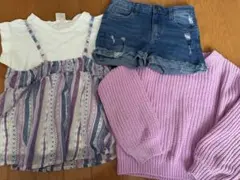 女の子　キッズ　140 半袖　ショートパンツ　まとめ