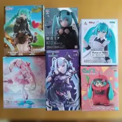【新品未開封＆お買い得】初音ミク フィギュア６体セット