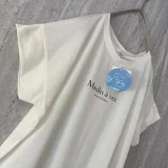 【新品タグ付】 レディースTシャツ ハニさら ロゴ 涼しい ホワイトのサムネイル