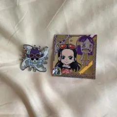 ONE PIECE FILM GOLD チョコ缶バッジ ロビン - メルカリ