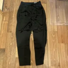 ZARA ZW COLLECTION サテンパンツ　ブラック XS