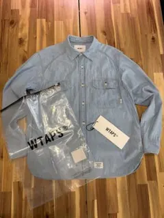 WTAPS デニムシャツ インディゴブルー 02のサムネイル