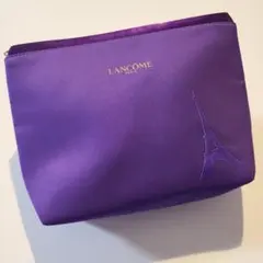 未使用　LANCOME ランコム ポーチ パープル エッフェル塔