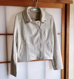 fun スエポンライダースジャケット