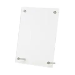 無印良品 アクリルフレーム・３ ハガキサイズ (約100×148mm)用 未使用