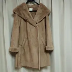 アースミュージックアンドエコロジー フェイクムートンコート