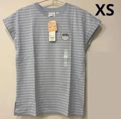 GU ちいかわ Tシャツ ボーダー ブルー XSのサムネイル