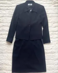 美品Soleil Perleブラックスーツセット冠婚葬祭、入学、卒業式サイズ9