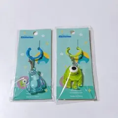 ディズニー ミニチャーム めじるしアクセサリー モンスターズ・インク　2種セット