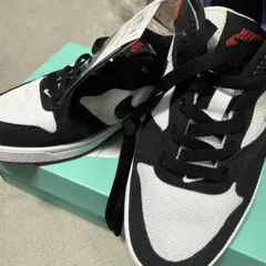 Nike SB アリウープ GS スニーカー ブラック/ホワイト/レッド