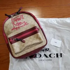 スヌーピー coach リュック - メルカリ