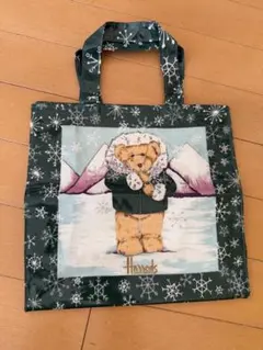 値下げしました！ハロッズ クマ トートバッグ