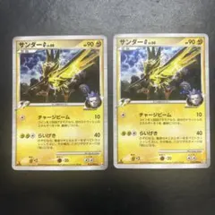 ポケモンカード サンダーG 1ED レアポケモンカードサンダーG Lv60 1ed - メルカリ