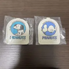 スヌーピーPEANUTS 75周年 キーホルダー　2点セット