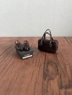 EAST BOY ミニ合皮バッグ ロファー　ガチャガチャ　ミニチュア