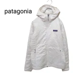 【patagonia】ナノパフジャケット フーディ ホワイト A-2711