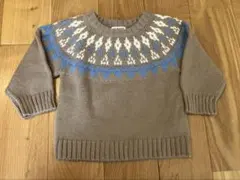 m.board ノルディック柄セーター　90サイズ　キッズ　子供　ニット