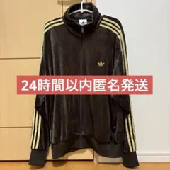 adidas ファイヤーバードトラックジャケットベロア originals XL