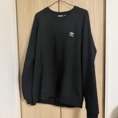 adidas originals 裏起毛　トレーナー　パーカー　XL メンズ　黒