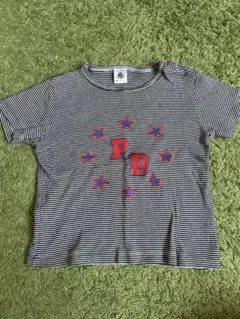 プチバトー　ストライプ Tシャツ 86cm