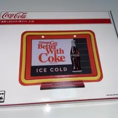 コカコーラくじ　A賞LEDネオン風ライト