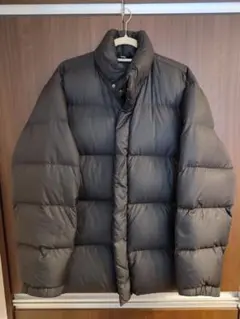 【XL】ユニクロ プレミアムダウンジャケット ブラック 軽量 ビンテージ