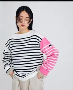 【G.F.G.S. for ADAM ET ROPE'】別注ボートネックボーダー